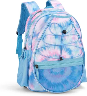 Choco Mocha Kids Tennis Bag, Kids Tennis Backpack Racket Bag, junior tennis bag 16 Inch