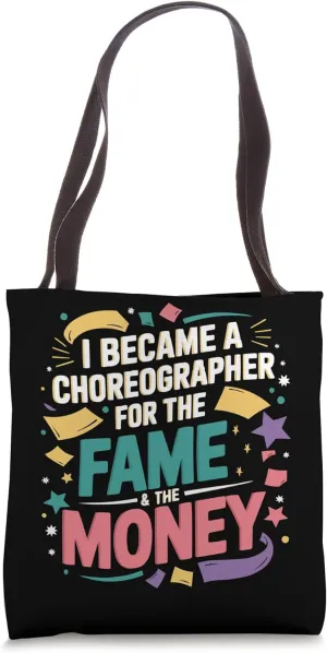 Choreographer Dance Instructor Dancer Dancing Tote Bag