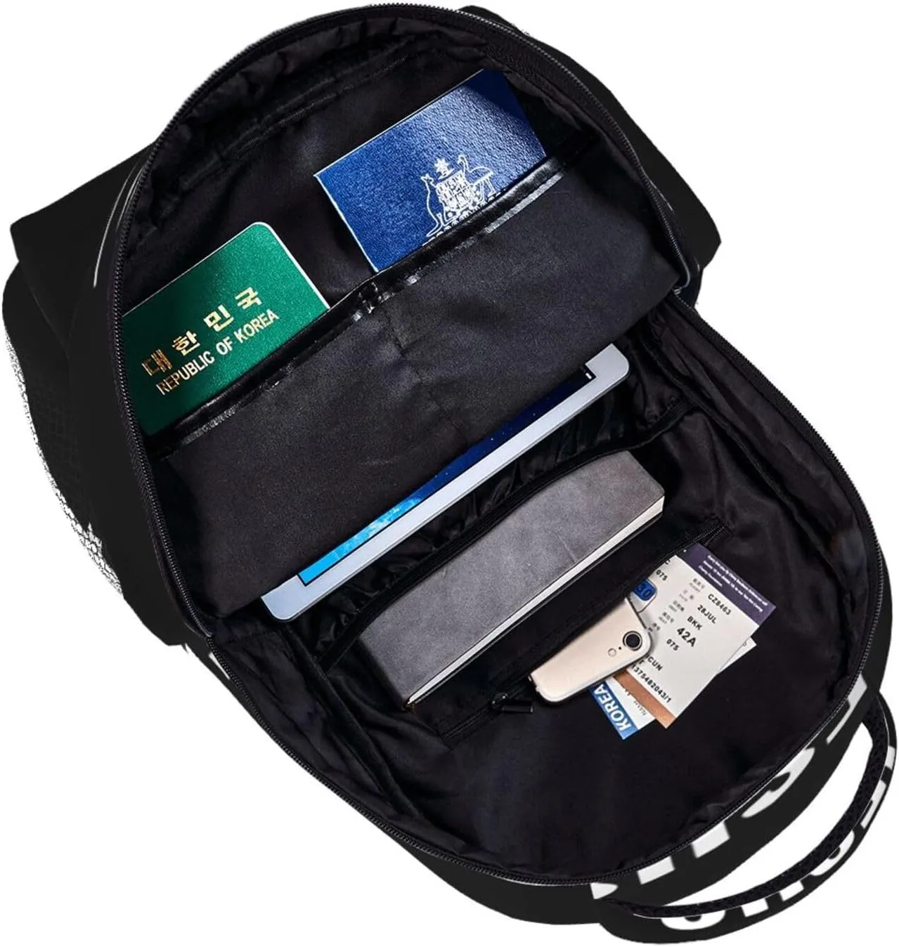 Christian Bible Laptop Backpack Jesus Backpack Travel Bag Laptop Computer Cross Backpack Bag for Women Men