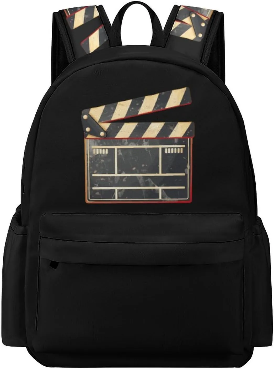 Cinema Clapper Board Travel Laptop Backpack 16.5 Inch Lightweight Computer Bag Casual Daypack for Men Women