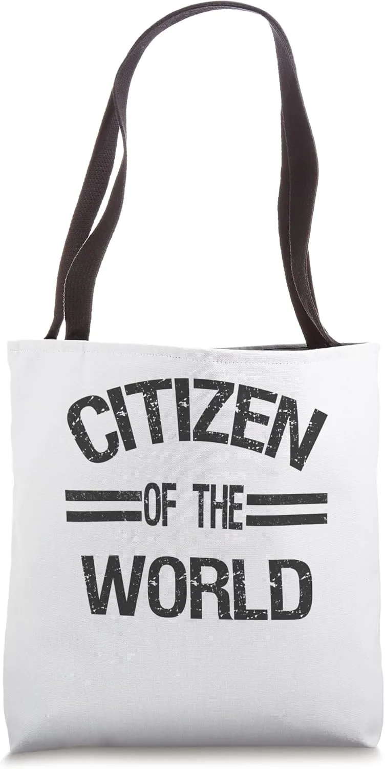 Citizen Of the World Travelers globetrotters Camping Outfit Tote Bag