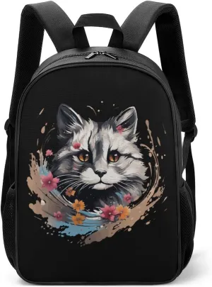 Civet Cat Backpack Travel Backpack Daypack Purse Shoulder Bag Casual Daily Bag for Unisex