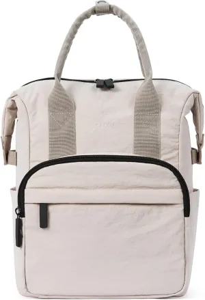 CLUCI Quilted Mini Backpack for Women, Cotton Padded Small Puffy Lightweight Waterproof Casual Travel Backpack