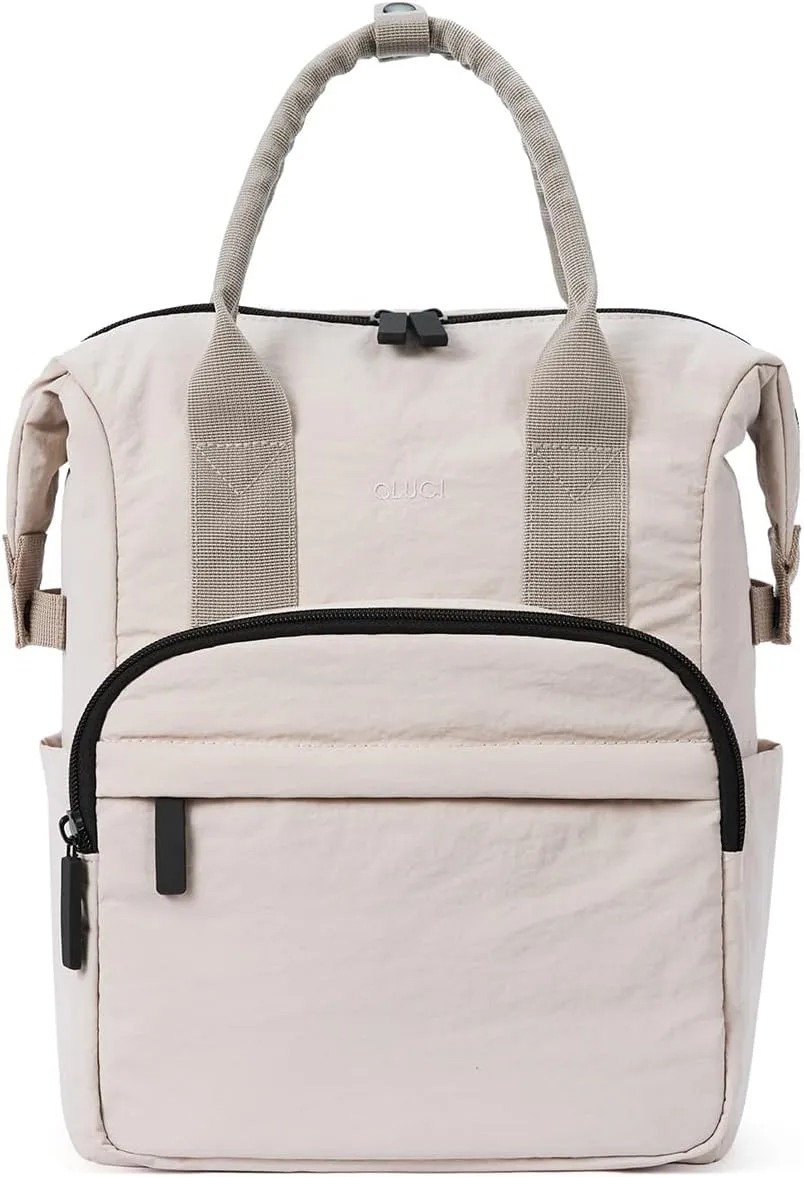 CLUCI Quilted Mini Backpack for Women, Cotton Padded Small Puffy Lightweight Waterproof Casual Travel Backpack