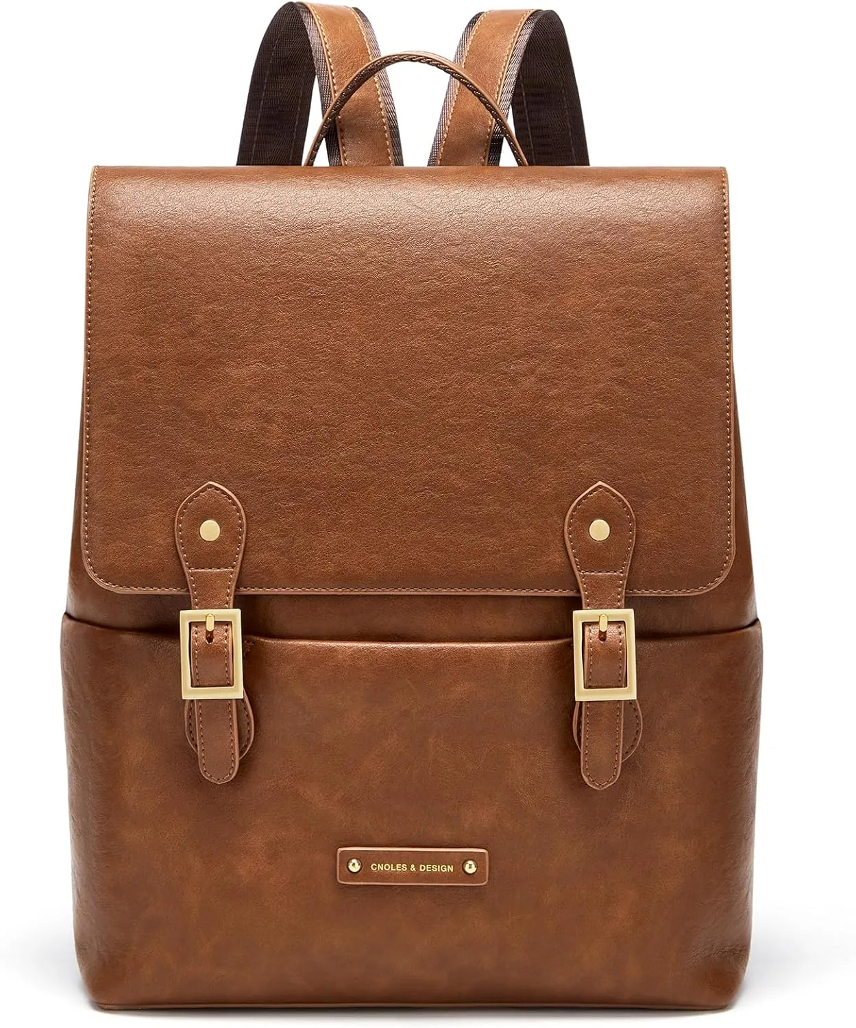 Cnoles Women Leather Backpack Purse Fashion Ladies Vintage Casual Convertible Backpack Bag Travel Daypacks Bags