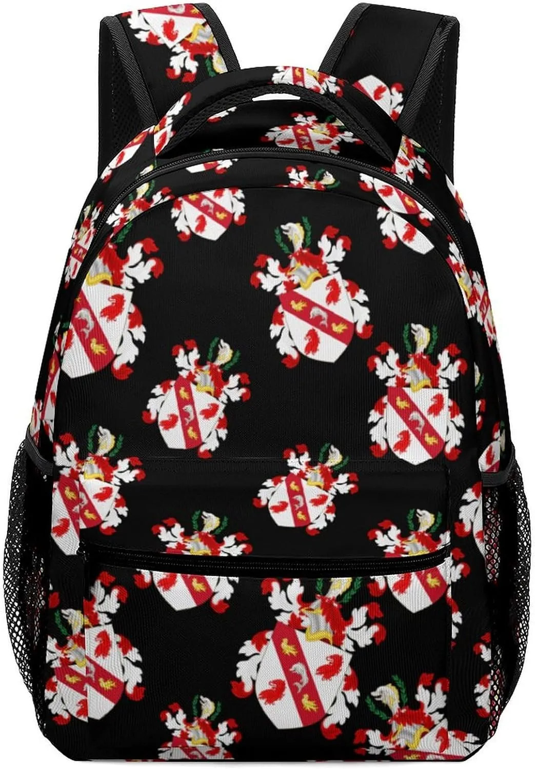 Coat of Arms of Benjamin Franklin Travel Backpack for Men Women Water Resistant Luggage Daypack Business Weekender Bag