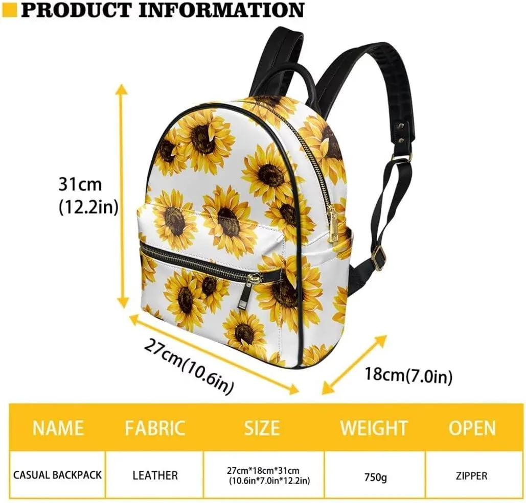 Coldinair Pink Ribbon Backpack for Women,Breast Cancer Awareness Small Backpack Purse for Women Girls Teen,Mini Leather Backpack Purse Anti-theft Waterproof Shoulder Bag Handbag for Travel School