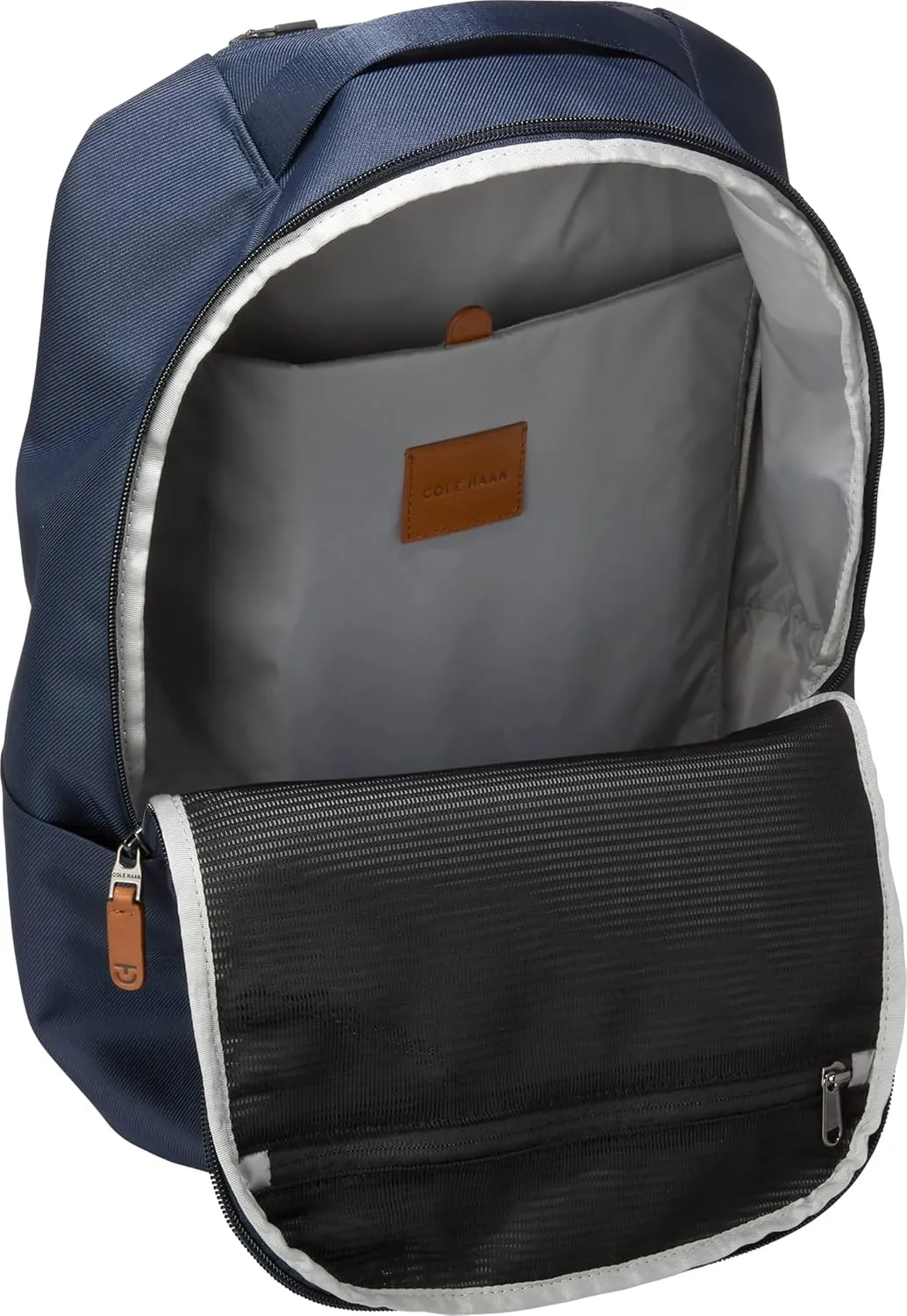 Cole Haan Cortlandt Backpack, Navy Blazer/New British Tan