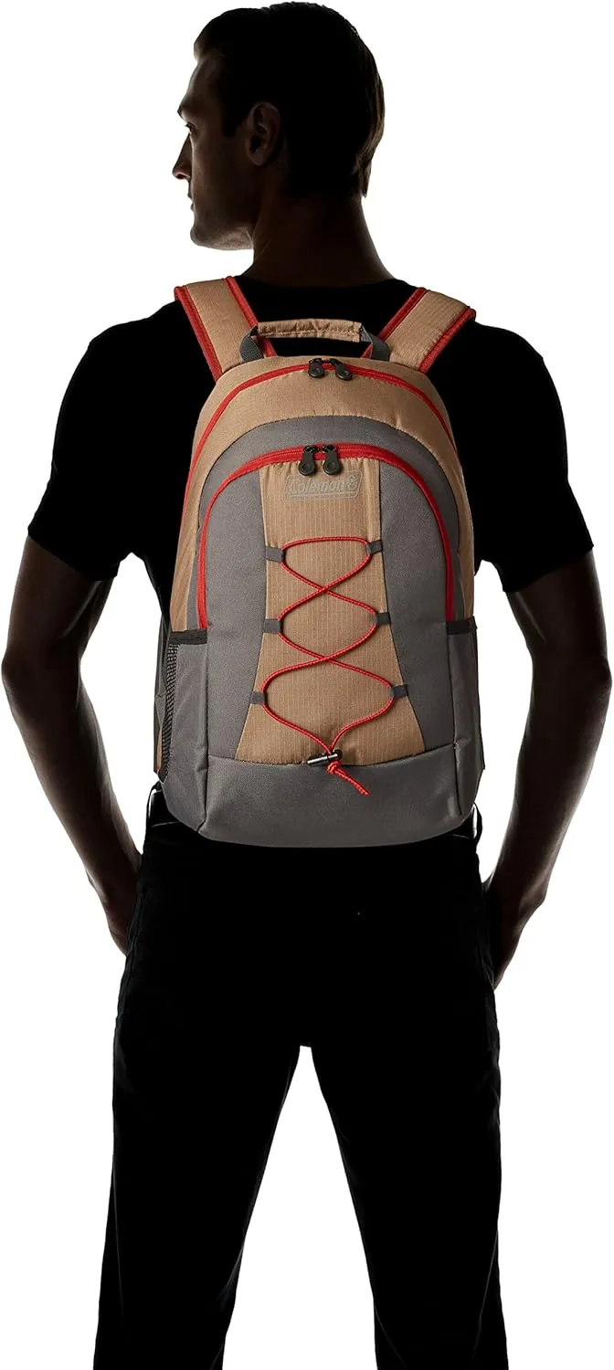 Coleman Chiller Insulated Backpack Cooler, Leakproof 28-Can Backpack Cooler with 12  Hour Ice Retention, Made with Recycled Materials