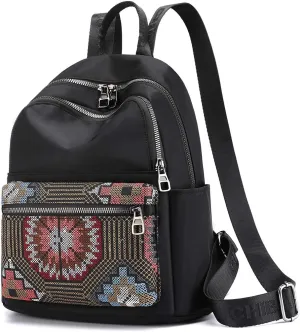 Collsants Small Nylon Backpack for Women Lightweight Mini Backpack Purse Travel Daypack (YH)