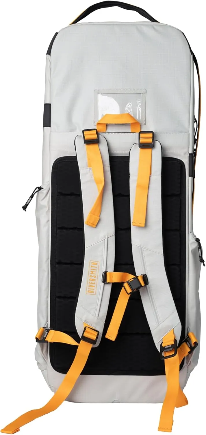 Convoy Travel Backpack - Fly Fishing Travel Case for fly fishing rods, reels, gear, and clothes (Gray Cadmium)