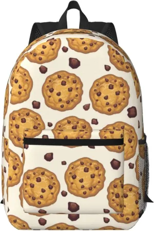 Cookie Realistic Food Backpack for Worker Business Hiking Travel Shoulders Bag Fashion Backpack