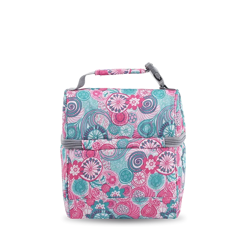 Corey Lunch Bag in Blue Raspberry