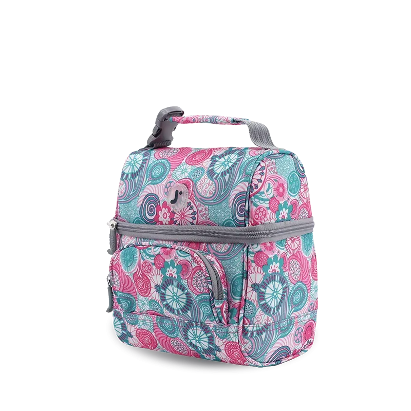 Corey Lunch Bag in Blue Raspberry
