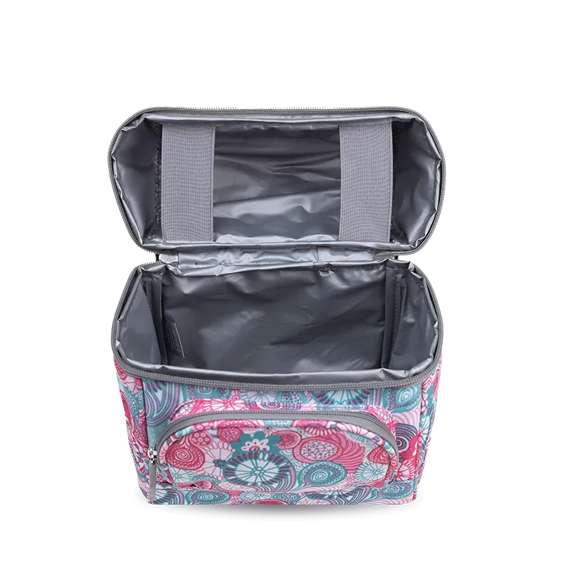 Corey Lunch Bag in Blue Raspberry