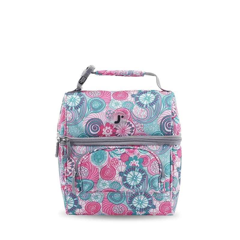 Corey Lunch Bag in Blue Raspberry