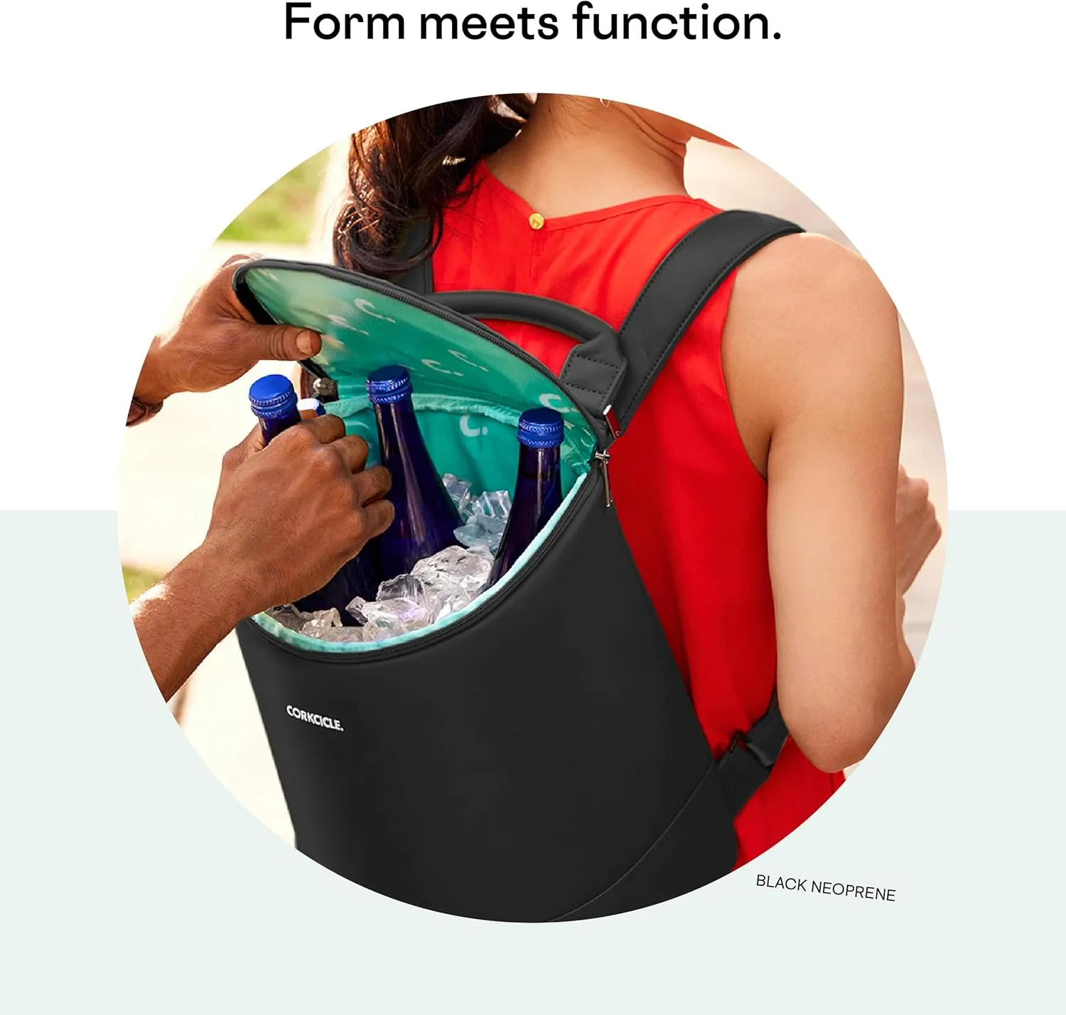 Corkcicle EOLA Cooler Backpack, Waterproof and Leak Proof Insulated Bag, Perfect for Wine, Beer, and Ice Packs