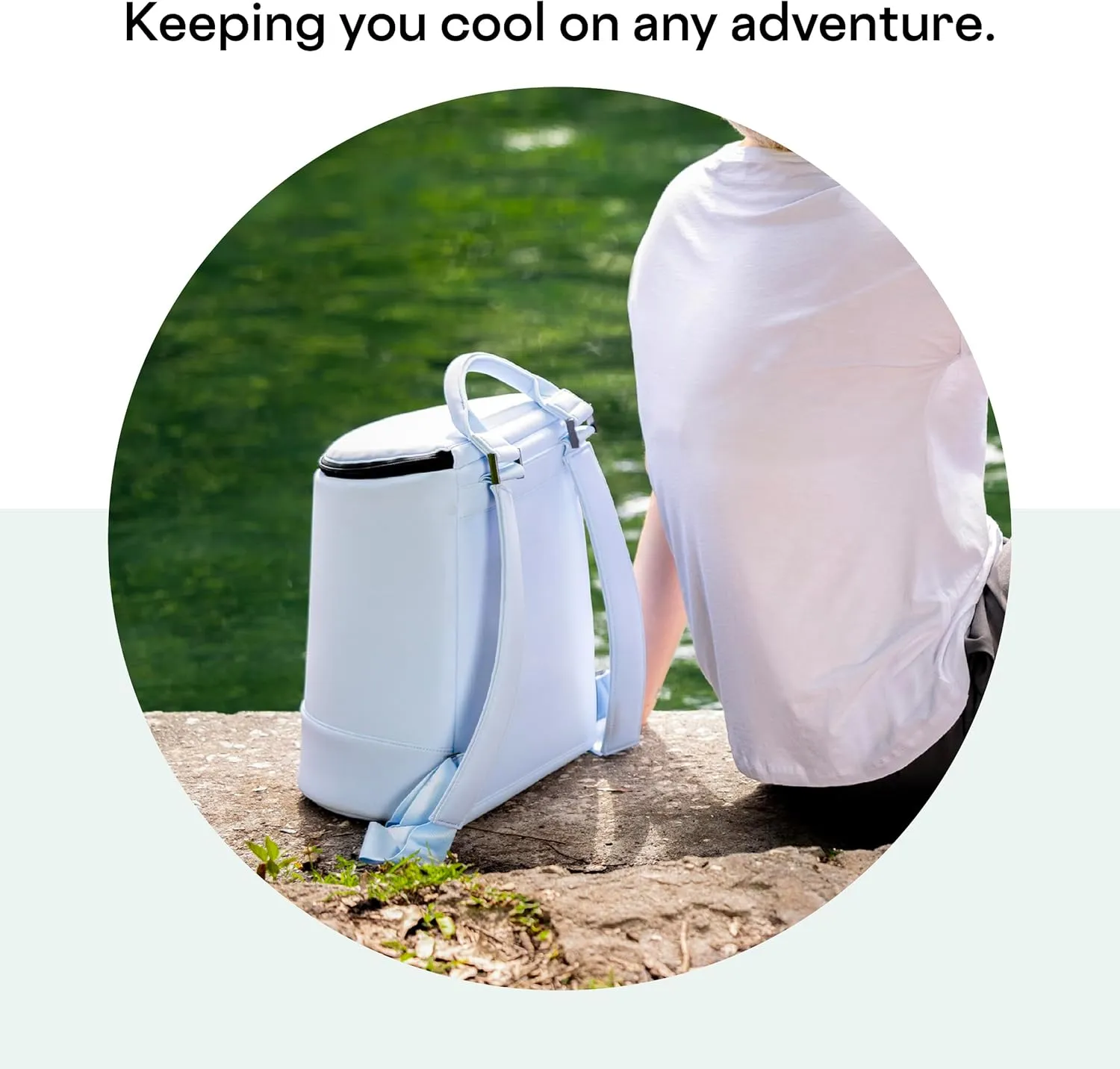 Corkcicle EOLA Cooler Backpack, Waterproof and Leak Proof Insulated Bag, Perfect for Wine, Beer, and Ice Packs
