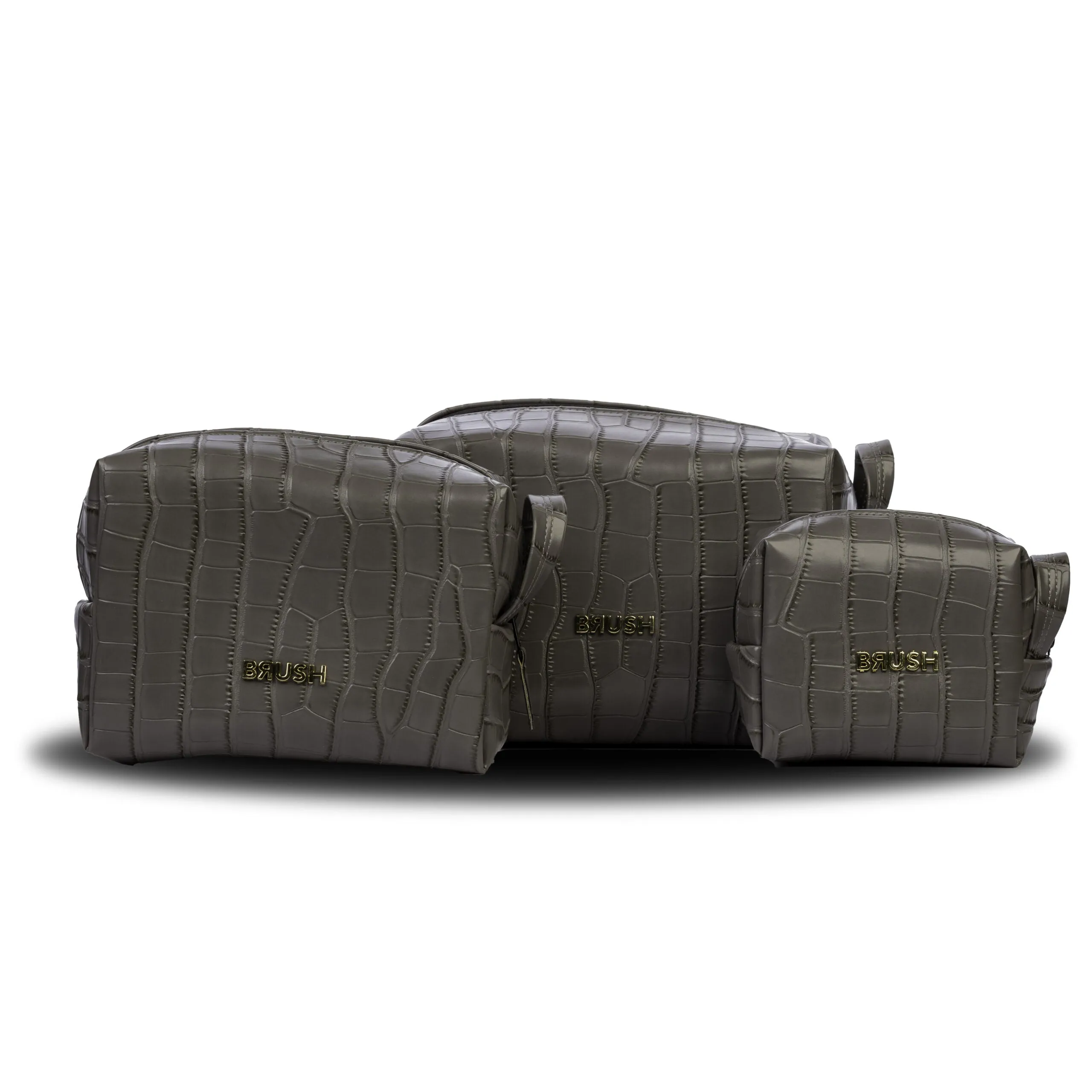 Crock Gray Travel Pouch