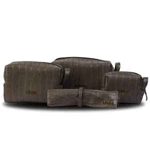 Crock Gray Travel Pouch