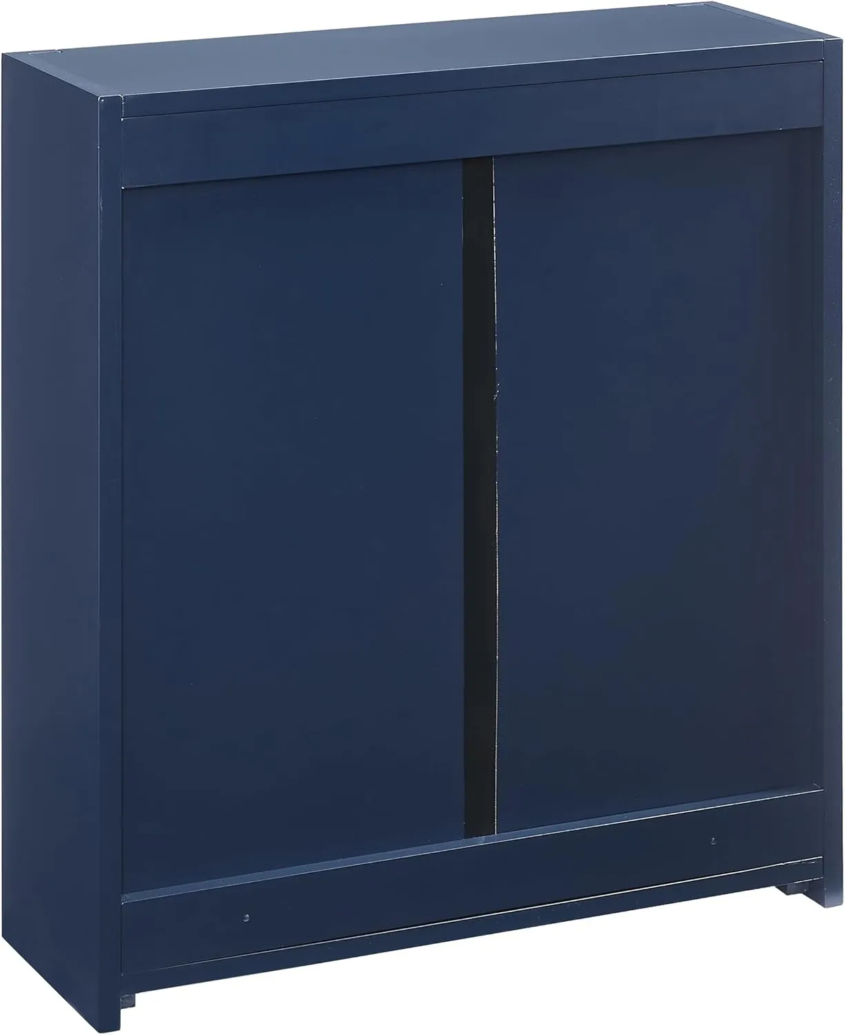 Crosley Furniture Savannah Wall Mounted Bathroom Storage Medicine Cabinet with Shelves, Navy
