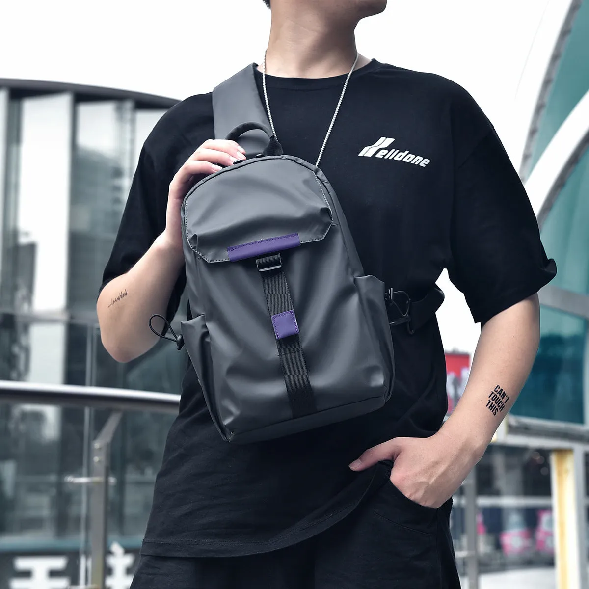 Cross-border multi-functional backpack,