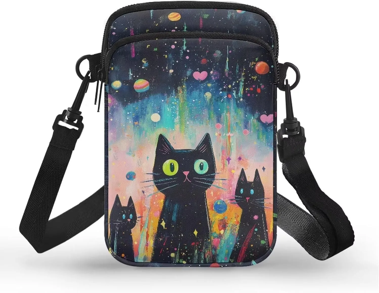 Crossbody Bag Sling Phone Wallet Purse Handbags for Women Men Travel