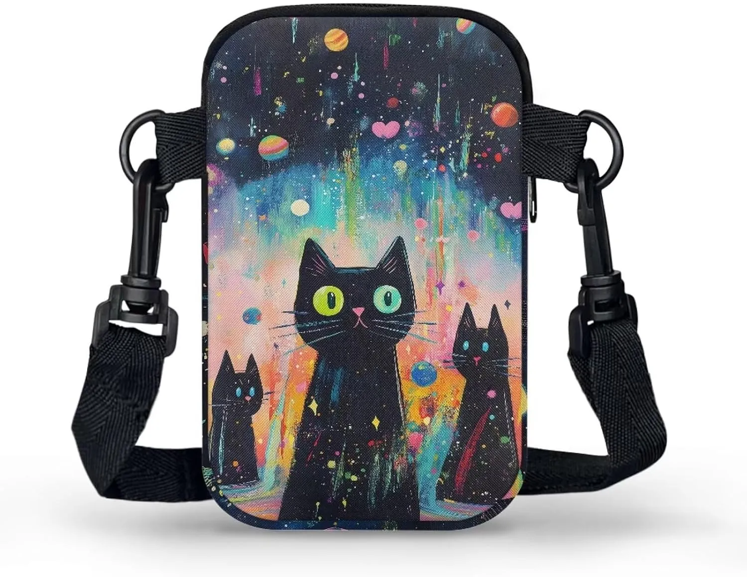 Crossbody Bag Sling Phone Wallet Purse Handbags for Women Men Travel