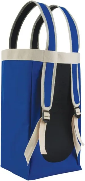 Crossover Tote&Backpack/Shoulder Tote Bag/Multifunction Backpack (Blue)