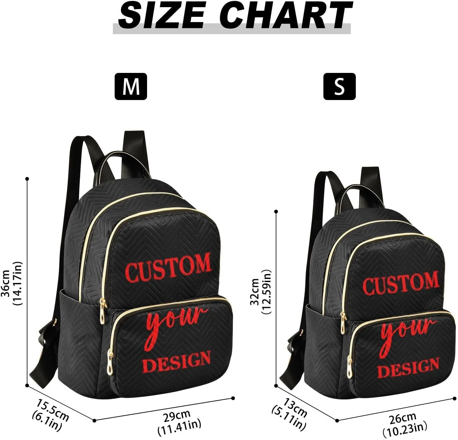 Custom Backpack for Women Light Weight Small Backpack Purses Daily Backpack for Travel Lightweight Daypack for Work Daily Party (Medium Pattren 1)
