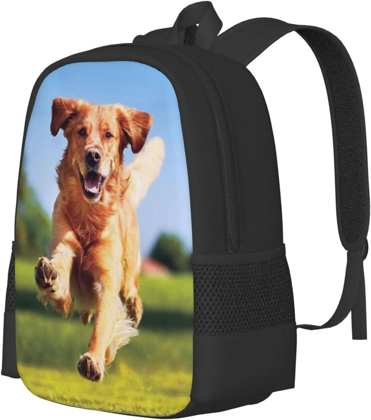 Custom Backpack, Personalized Backpack with Photo Text Name, Customized Large Capacity Casual Cute Backpack for Work Hiking Camping Travel, Style 1