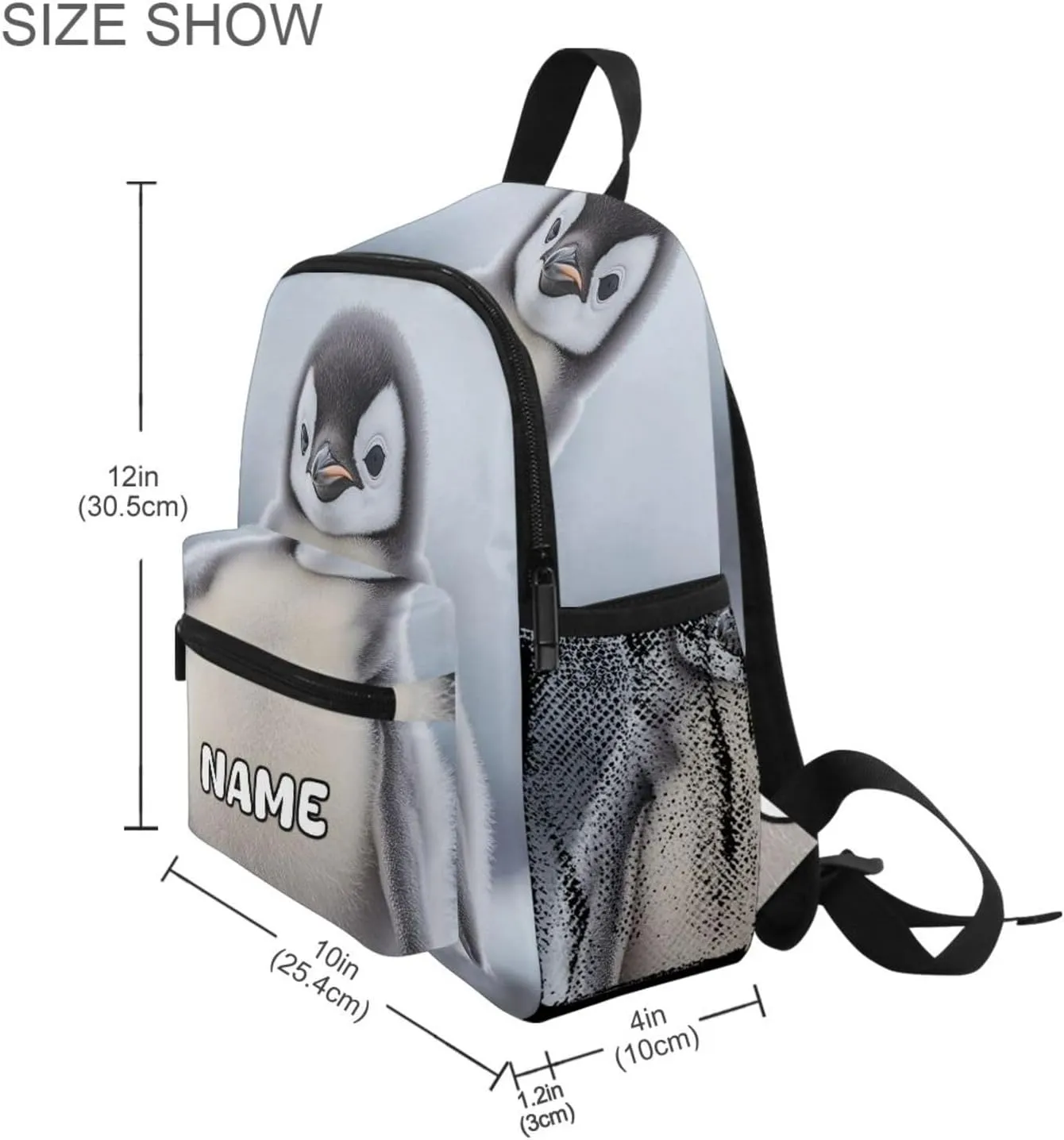 Custom Kid's Name Backpack,Toddler Backpack for Daycare Travel