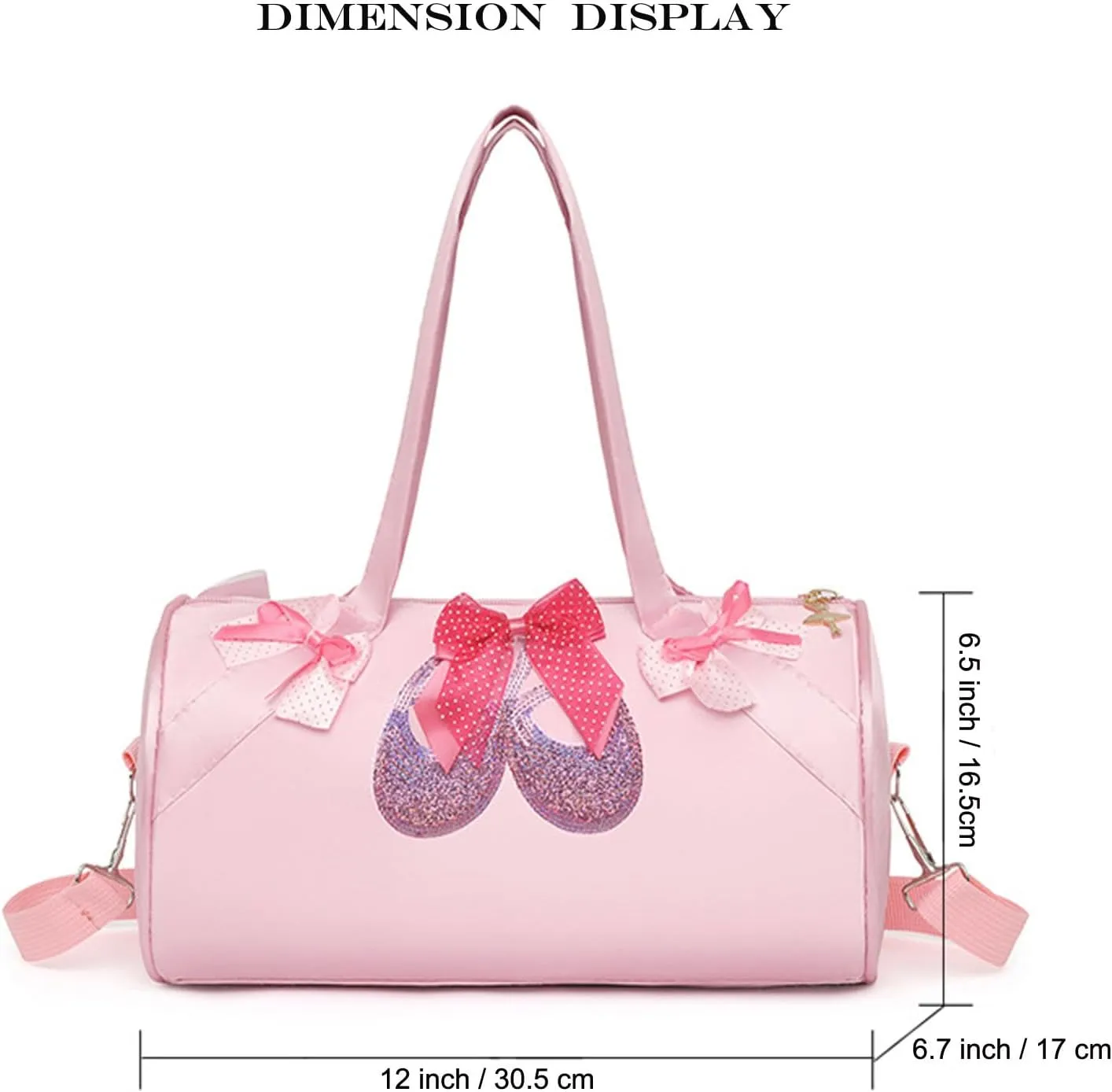 Cute Ballet Dance Backpack - Tutu Dress Dance Bag for Girls