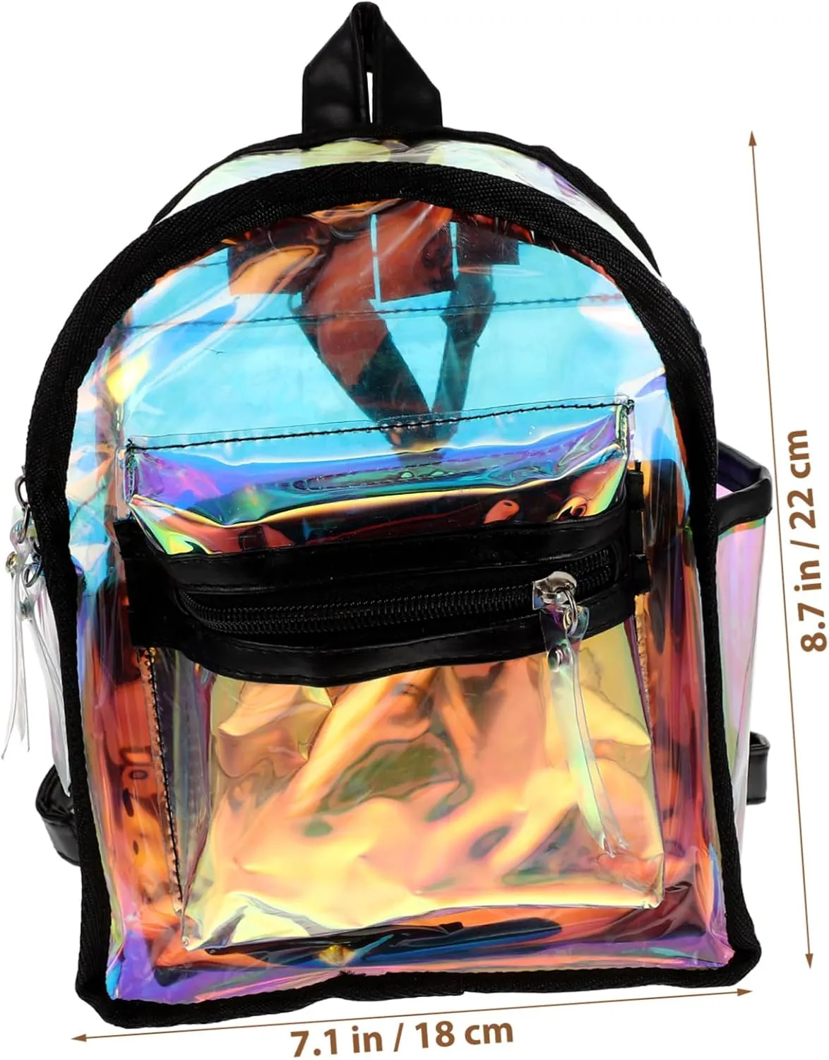 Cute Girls Backpack Dazzling Backpack Personality Travel Bag Casual and Practical Storage Bag for Boys and Girls for Outdoor Activities