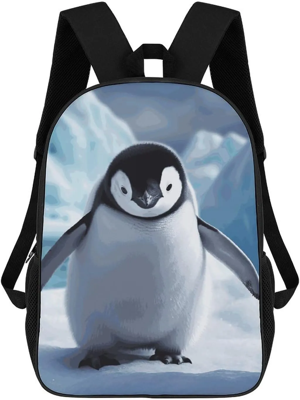 Cute Penguins Backpack, Laptop Backpack for Men, 17 Inch Travel Hiking Daypack, Casual Backpack