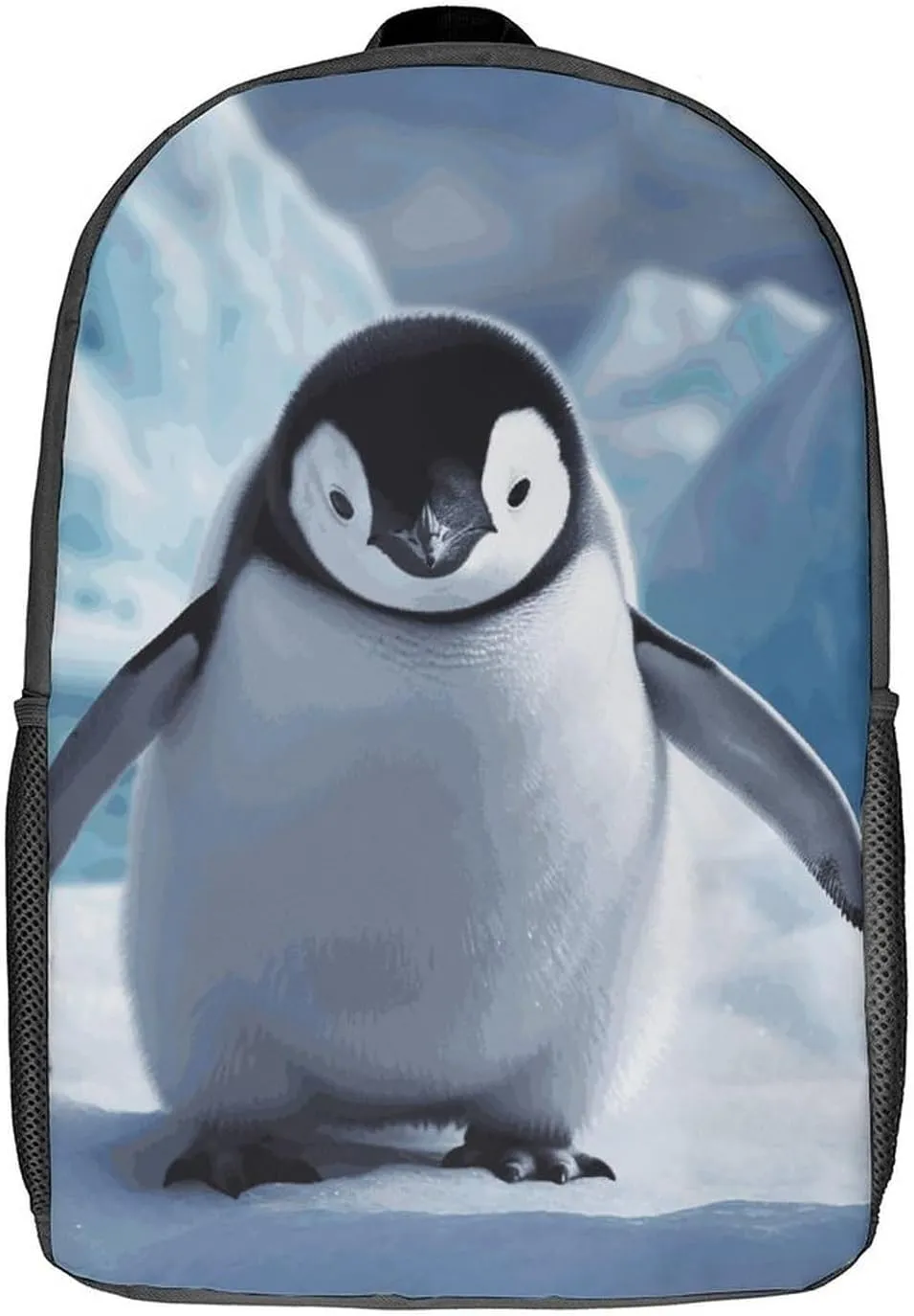 Cute Penguins Backpack, Laptop Backpack for Men, 17 Inch Travel Hiking Daypack, Casual Backpack