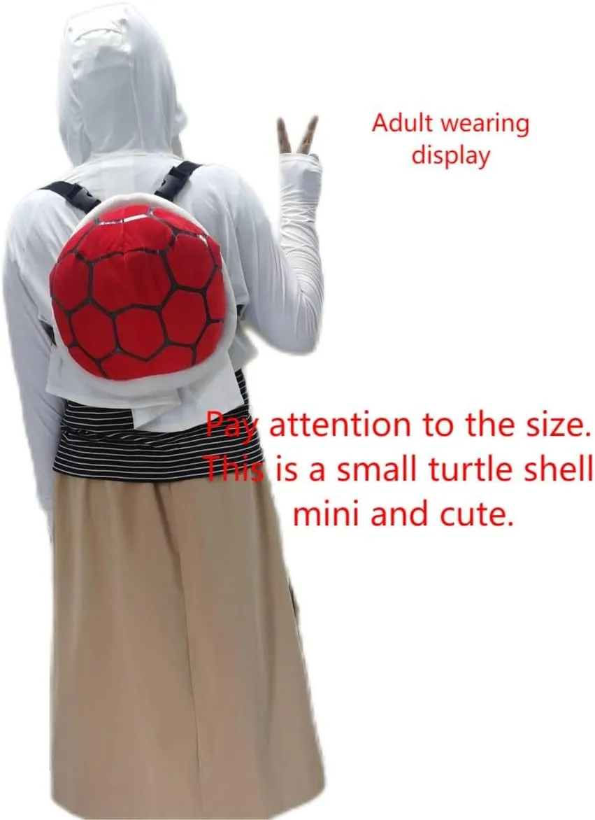 Cute Turtle Costume Backpack Tortoise Shell Bag for Halloween Cosplay Costume Party