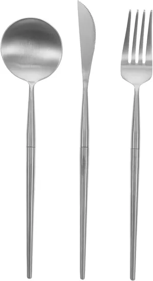 Cutter Fork Spoon Kit 1 Set Camping Food Cutlery Stainless Detachable Easy to Carry