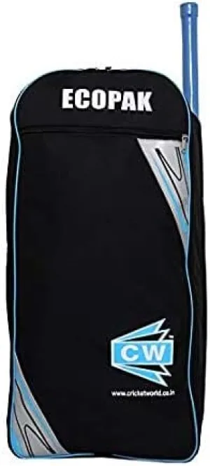 CW ECOPAK Cricket Bag with Bat Compartment Sports Training Kit Bag Backpack Large Kit Bag Cricket Kit Bag for Cricket Equipment Sports Practice Cricket Bag for Regular Practice