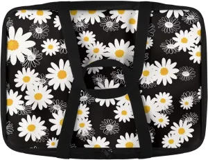 Daisy Insulated Casserole Carrier Travel Bag for Hot or Cold Food Casserole Dish Carrying Case with Heat Resistant Lining Reusable Food Carrier for Beach Parties Picnic