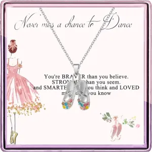 Dance Necklace Dance Performance Gifts Ballet Gifts Dancer Gifts Ballerina Jewelry Dance Performance Gifts Recital Gifts