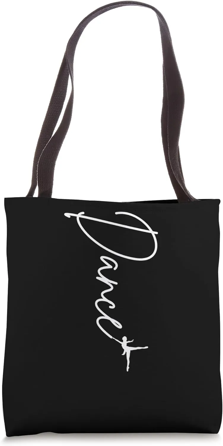 Dancer and Choreography Theme Tote Bag
