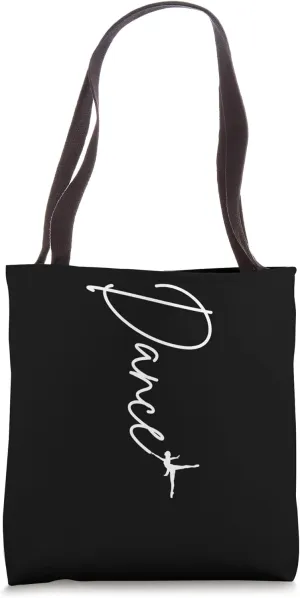 Dancer and Choreography Theme Tote Bag