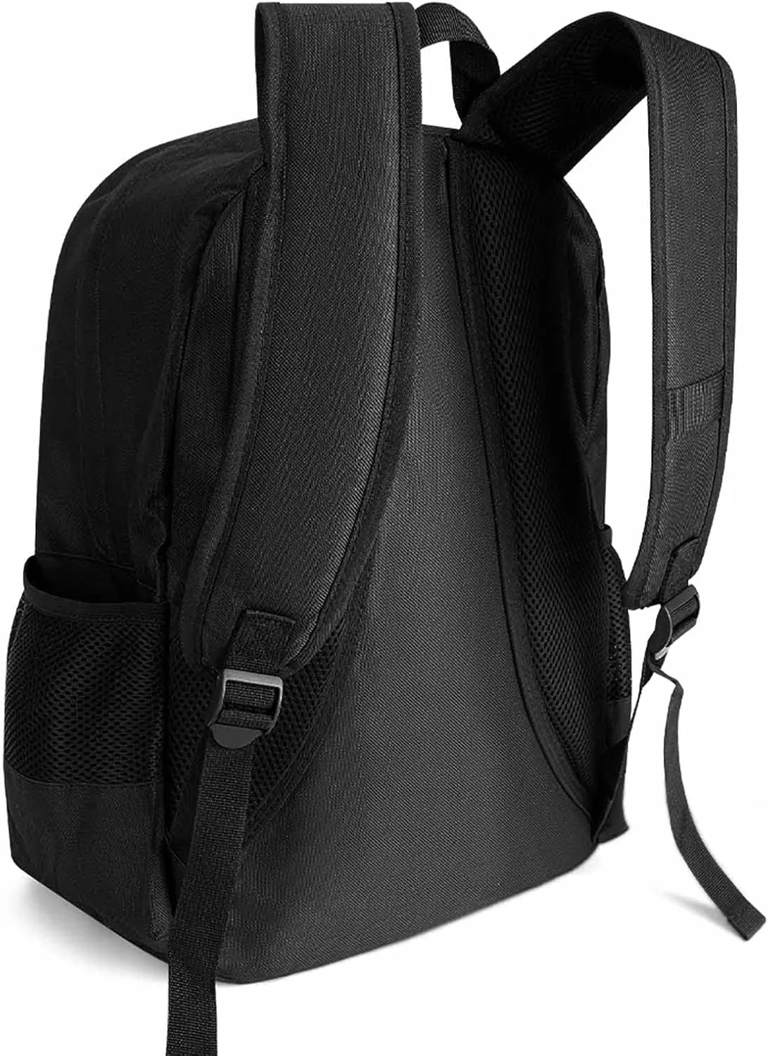 Daypack Backpack Anti-Theft Multipurpose Big Capacity Bookbag - Colorful Giraffe Art Business Computer Bag With Side Pockets
