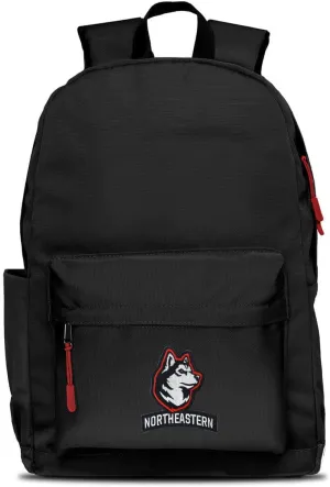 Denco Northeastern Huskies Lightweight 17” Campus Laptop Backpack - Ideal for the Gym, Work, Hiking, Travel, School, Weekends, and Commuting