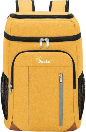 Desta™ 22L | Lightweight Insulated Backpack Cooler | Easy to Carry | Adjustable Shoulder Straps | Large Capacity | Hiking Backpack Men | Lunch Pack | Picnic | Made from 5mm Eco-Friendly EPE Foam
