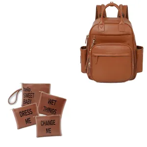 Diaper Bag Backpack Baby Diaper Bag Leather & Diaper Bag Organizing Pouches,Leather Diaper Bag Organizer