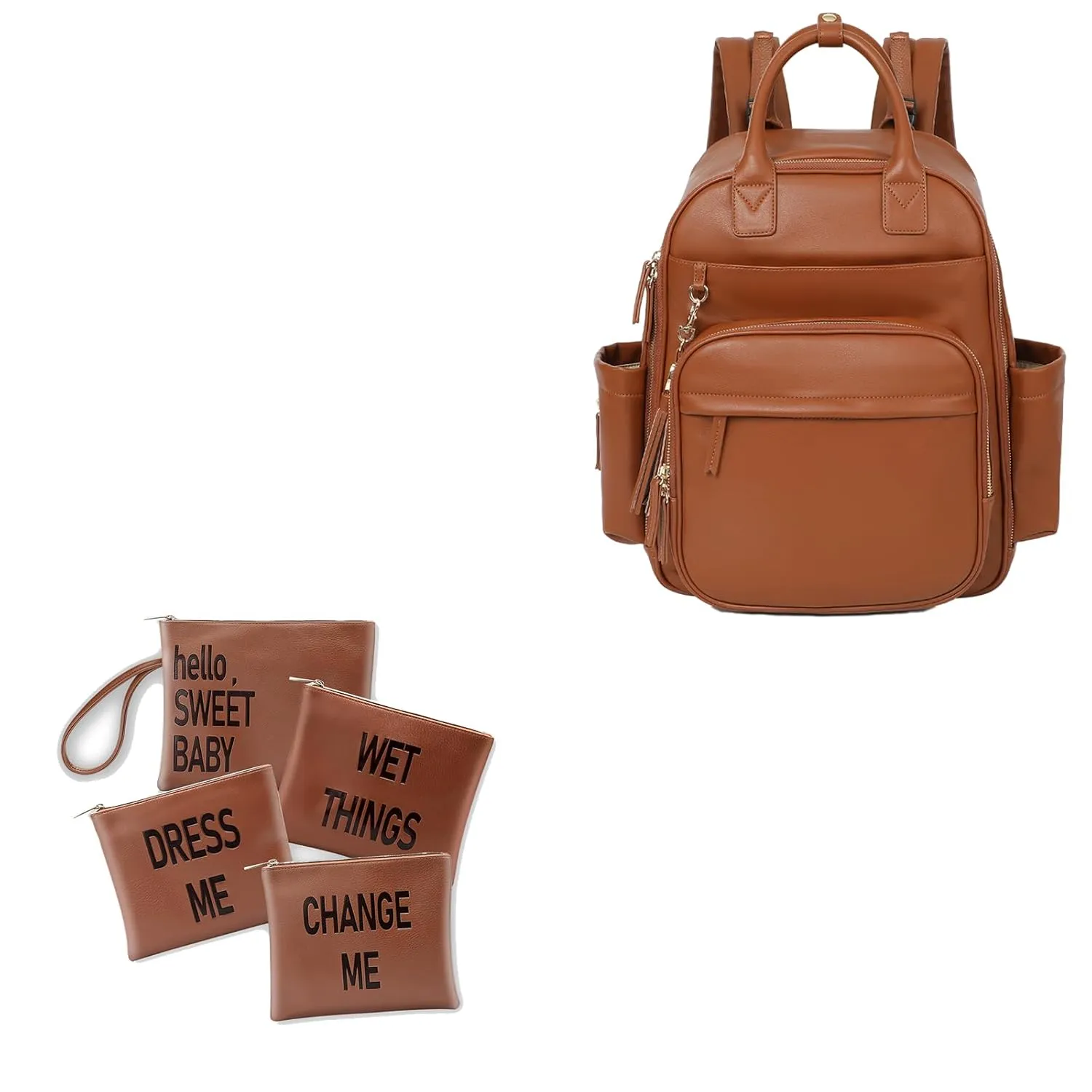 Diaper Bag Backpack Baby Diaper Bag Leather & Diaper Bag Organizing Pouches,Leather Diaper Bag Organizer