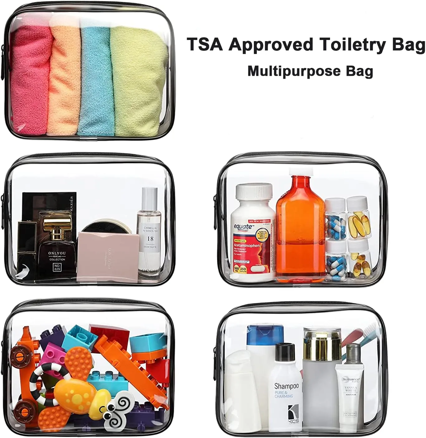 Diaper Bag with Organizing Pouches, Nappy Bags Handbag Multifunction Diaper Bag for Baby Care Travel Backpack Large Capacity Rose