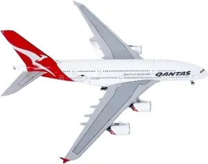 Diecast Plane Model 1：400 Scale for A380 Alloy Aircraft Model Collection Display Multi-Functional Decorations